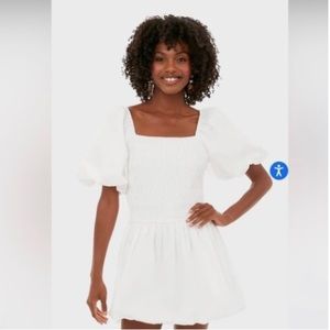 Hyacinth House White Smock Dress from Tuckernuck
